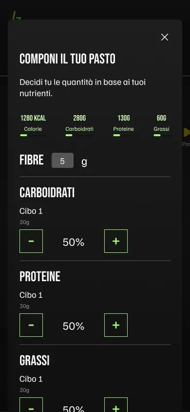 Diet management mobile